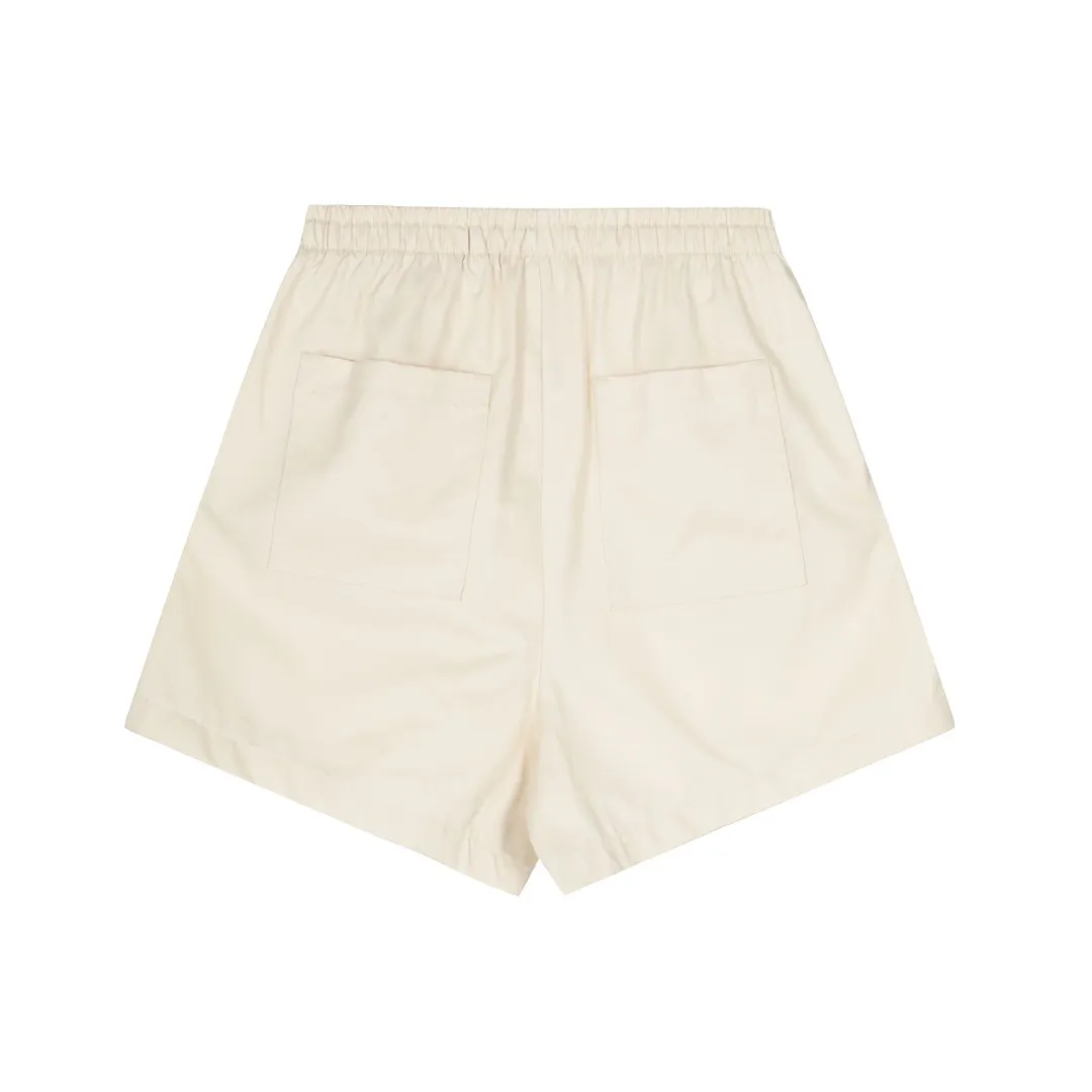 P166 💰 "Top quality" Style number: 1102# [Ralph Lauren Paul small label war horse basic classic shorts] ✅Ralph Lauren Ralph Lauren dopamine war horse small label outdoor shorts ✅Summer fresh, classic and versatile drawstring basic classic shorts ✅Lazy style must-have item The upper body has a fresh feeling ✅Nylon silk floss is smooth and soft, highly breathable and not stuffy ✅Specialized for platform live broadcast, wholesale entity, summer running volume ✅Simple and easy to match, light American style, super great ✅Standard for summer, small and sexy is YYDS, a must-have for petite girls. Size: S-L #Elastic waistline can be stretched. Color: Black, White, Light Blue, Off-white, Pink, Light Green, Khaki